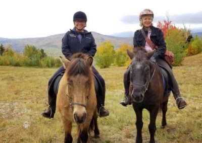 On the Trail | Vermont Icelandic Horse Farm & Vacation Rental in Waitsfield